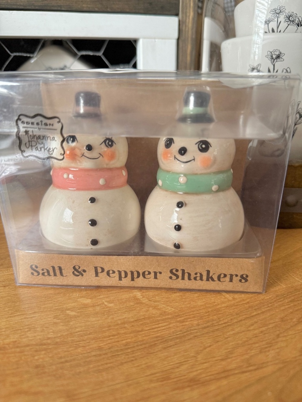 Johanna Parker Snowman Salt & Pepper Shakers
